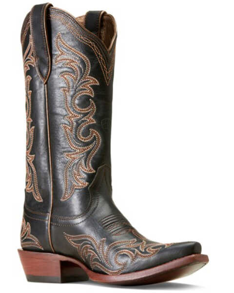 Ariat Women's Hazen Western Boots - Snip Toe , Black, hi-res