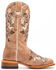 Shyanne Women's Hybrid Leather TPU Verbena Western Performance Boots - Broad Square Toe, Tan, hi-res