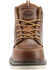 Image #4 - Avenger Men's Wedge Mid 6" Lace-Up Waterproof Work Boots - Carbon Nanofiber Safety Toe, Brown, hi-res