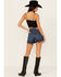 Image #3 - Levi's Women's Dark Wash Cool Place To Go High Waisted Mom Shorts, Dark Wash, hi-res