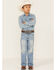 Image #1 - Cody James Boys' Arlo Light Wash Slim Bootcut Jeans , Blue, hi-res