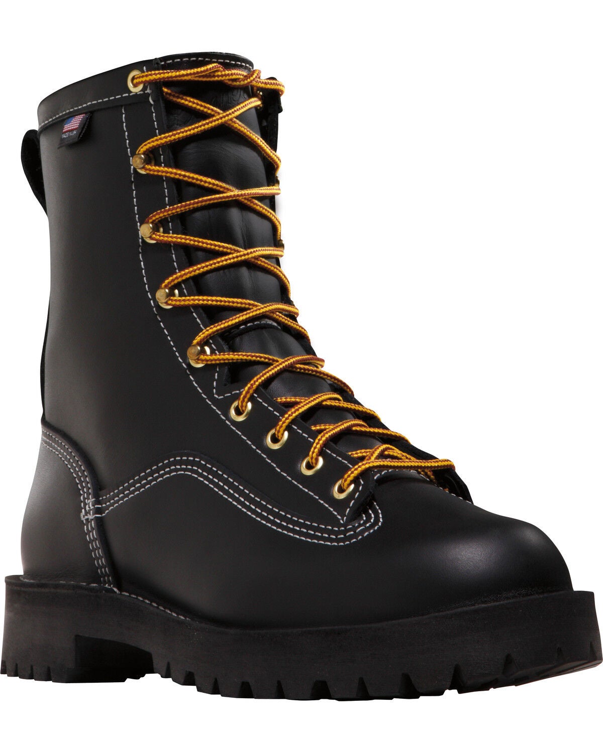 Danner Men's Super Rain Forest GTX&reg; Work Boots, Black, hi-res