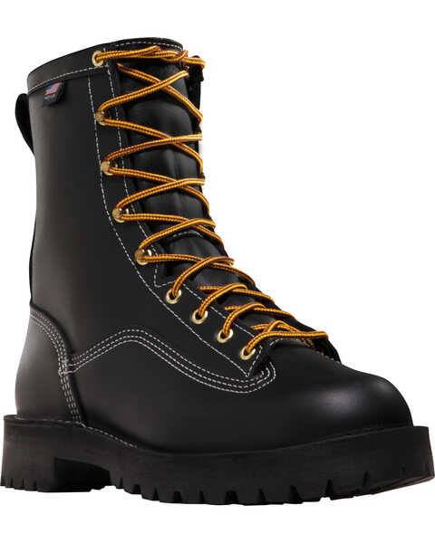 Danner Men's Super Rain Forest GTX® Work Boots, Black, hi-res