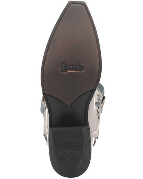 Image #7 - Laredo Women's Keyla Western Boots - Snip Toe, White, hi-res