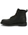 Image #3 - Justin Men's Dayworker Lace-Up Work Boots - Steel Toe, Black, hi-res