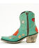 Image #3 - Liberty Black Women's Vegas Turquesa Booties - Snip Toe, Turquoise, hi-res