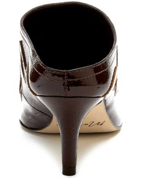 Image #5 - Matisse Women's Marcell Western Mules - Pointed Toe, Chocolate, hi-res