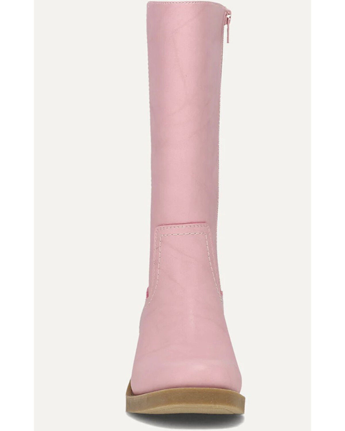 Image #4 - Frye & Co Girls' Miranda 14 Boots - Square Toe, Pink, hi-res