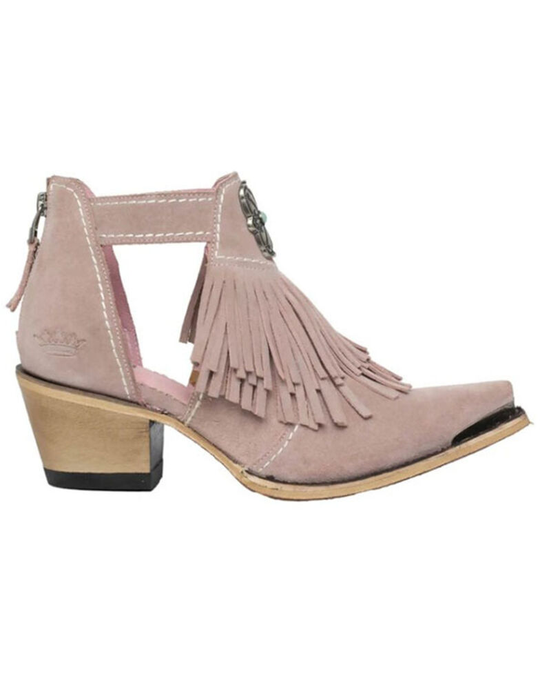 Junk Gypsy by Lane Women's Kiss Me At Midnight Fashion Booties - Snip Toe , Blush, hi-res