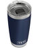 Image #3 - YETI Rambler® MagSlider™ Lid 20oz Tumbler, Navy, hi-res