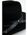 Image #2 - Idyllwind Women's Sayler Felt Cowboy Hat, Black, hi-res