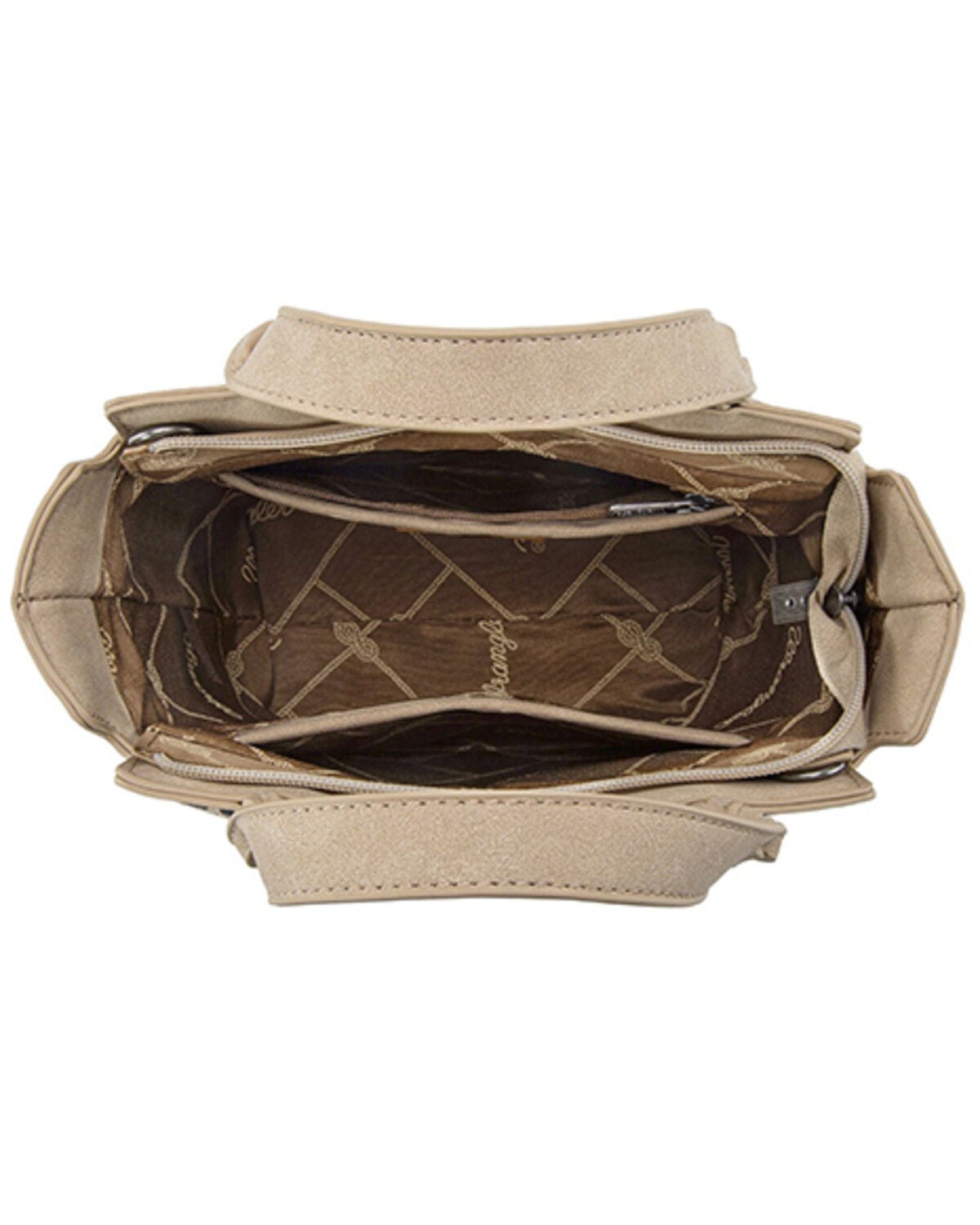 Image #3 - Wrangler Women's Leopard Print Crossbody Tote, Tan, hi-res