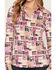 Image #3 - Idyllwind Women's Matchbook Printed Long Sleeve Button-Down Western Riding Shirt, Pink, hi-res