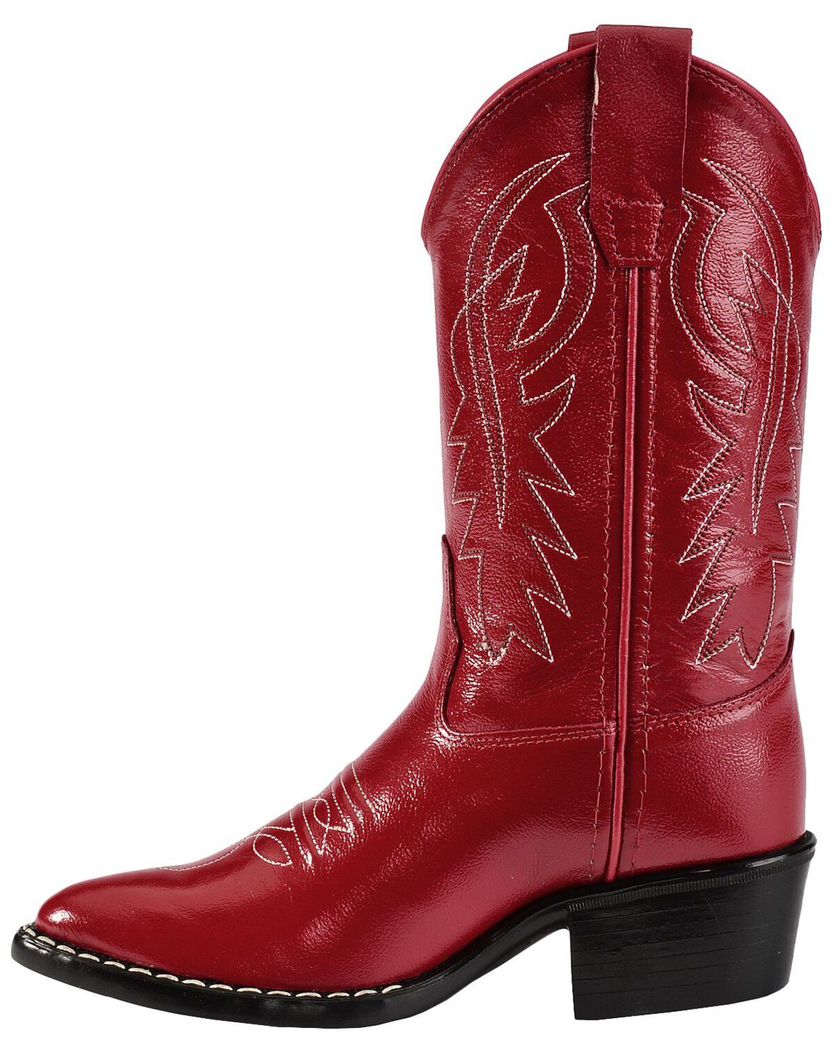 old west red boots