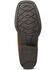 Image #5 - Ariat Boys' Boot Barn Exclusive Orguillo Mexicano II Distressed Western Boot - Broad Square Toe , Brown, hi-res