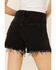 Image #4 - Free People Women's Makai Cutoff Shorts, Black, hi-res