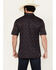 Image #4 - Ariat Men's Palm Tree Print Short Sleeve Performance Polo Shirt, Black, hi-res