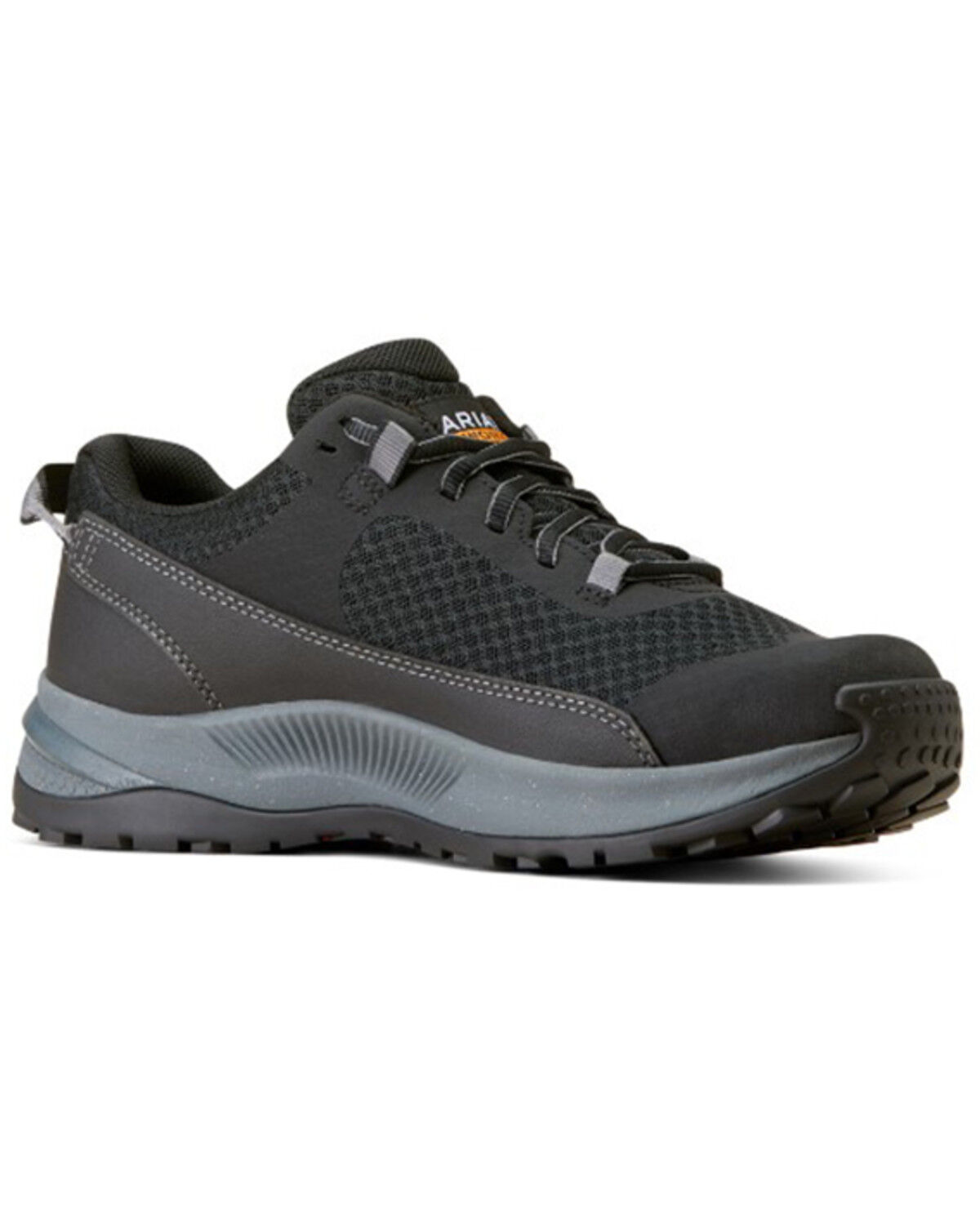 Image #1 - Ariat Men's Outpace Shift Work Shoes - Soft Toe, Black, hi-res