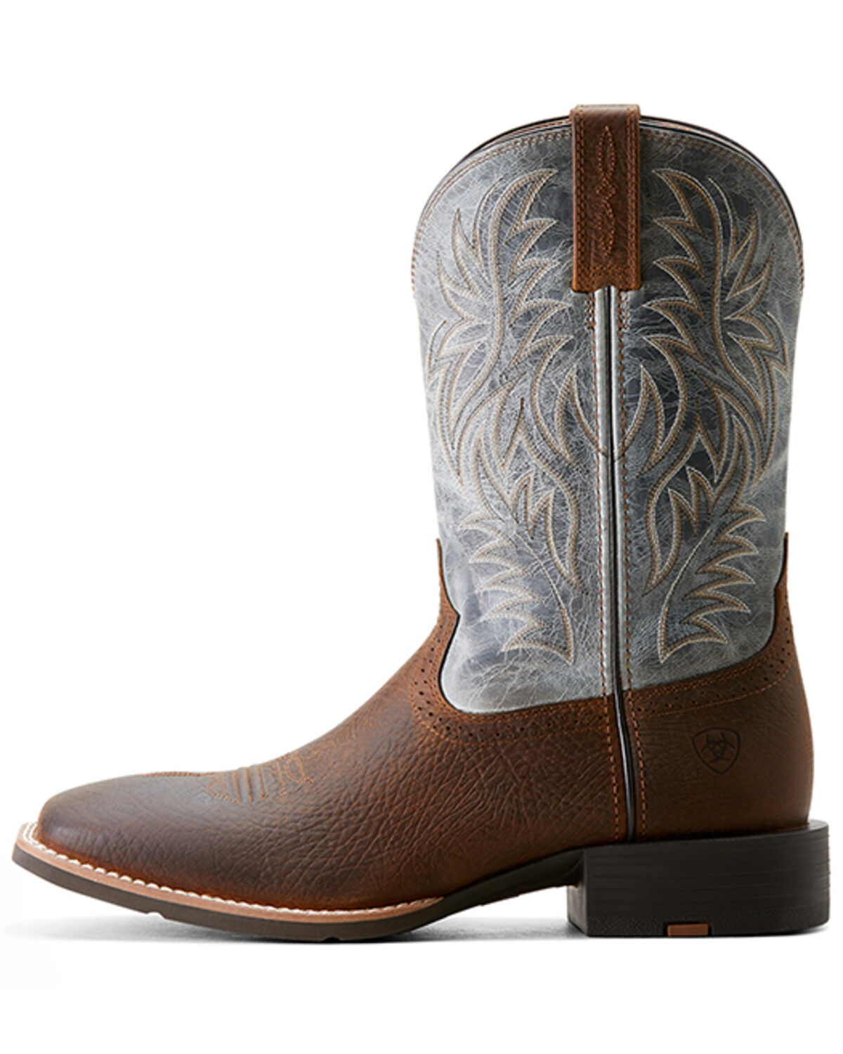 Image #2 - Ariat Men's Sport Western Boots - Broad Square Toe, Brown, hi-res
