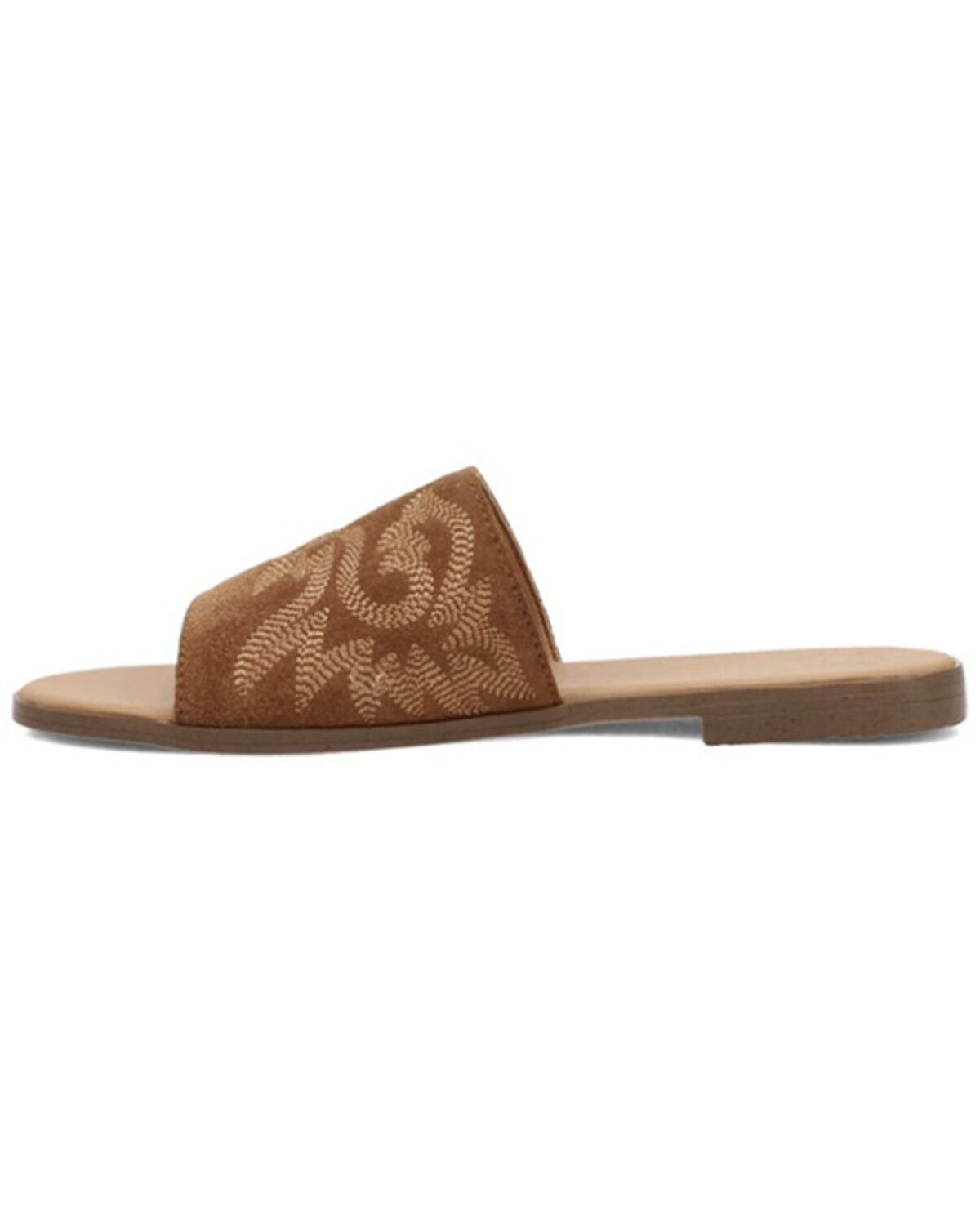 Image #3 - Dingo Women's Lasso Sandals, Brown, hi-res