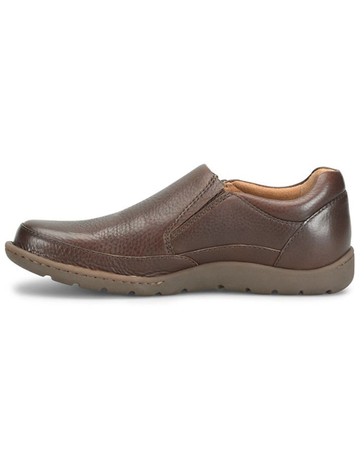 Image #3 - Born Men's Nigel Slip-On Casual Shoes, Brown, hi-res