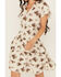 Image #3 - Ariat Women's Stellar Conversational Print Tiered Short Sleeve Mini Dress, Sand, hi-res