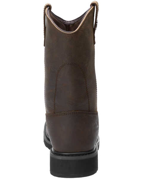 Image #4 - Harley Davidson Men's Altman Waterproof Western Work Boots - Soft Toe, Brown, hi-res