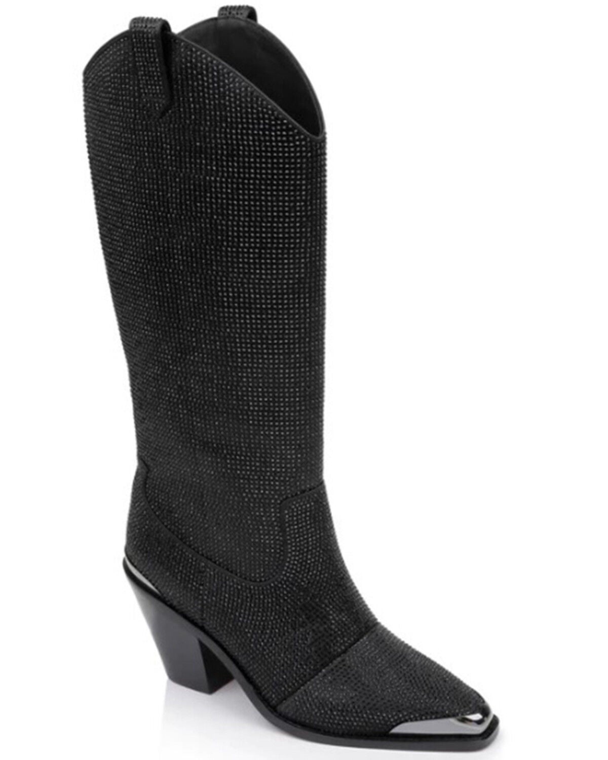 Daniel Diamond Women's North Jewel Cave Western Boots - Snip Toe, Black, hi-res