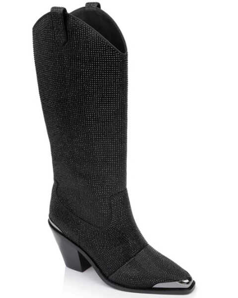 DanielXDiamond Women's North Jewel Cave Western Boots - Snip Toe, Black, hi-res