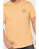 Image #3 - Brixton Men's Oath Logo Short Sleeve Graphic T-Shirt, Mustard, hi-res