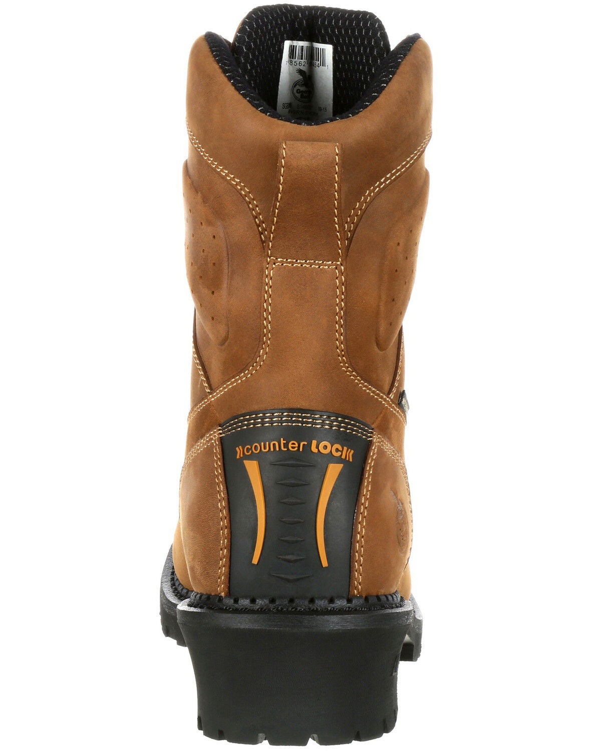 Image #4 - Georgia Boot Men's Comfort Core Waterproof Logger Boots - Composite Toe, Brown, hi-res