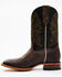 Image #3 - Cody James Men's Willow Western Boots - Broad Square Toe, Brown, hi-res