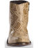 Image #4 - Liberty Black Women's Breton Snake Print Booties - Round Toe, Beige/khaki, hi-res