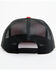 Image #3 - Lazy J Ranch Men's Red & Black Arrowhead Logo Patch Mesh-Back Ball Cap, Red, hi-res