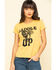 Bandit Brand Women's Saddle Up Graphic Tee, Dark Yellow, hi-res