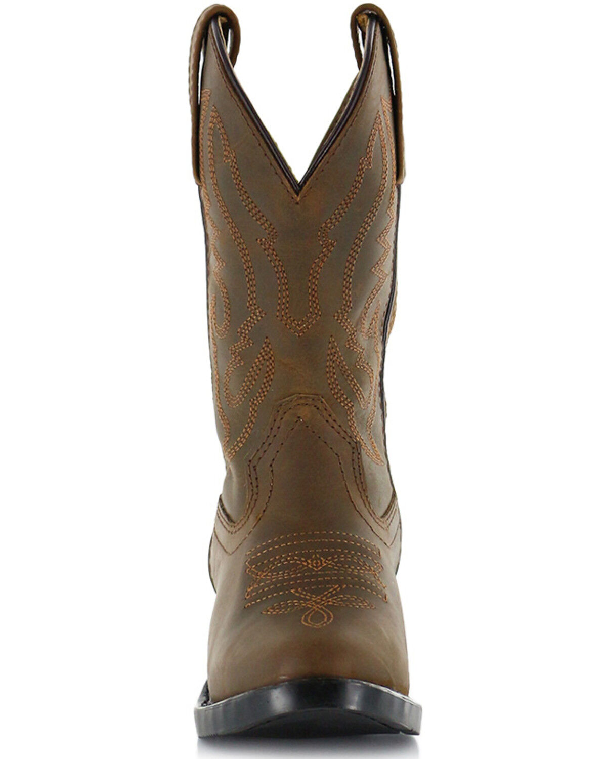 Image #4 - Cody James Boys' Brown Western Boots - Round Toe, Brown, hi-res