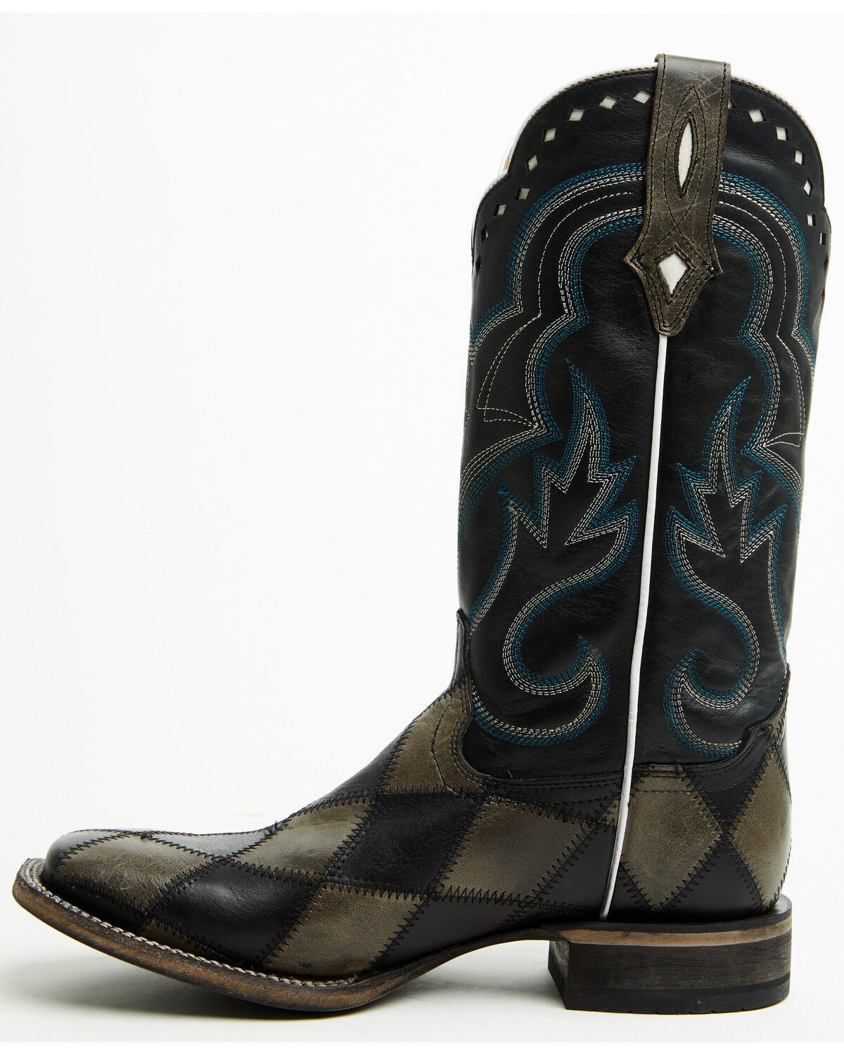 Image #3 - Cody James Men's Tomahawk Tall Western Boots - Broad Square Toe, Black, hi-res