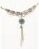 Image #1 - Shyanne Women's Canyon Sunset Chain Choker Necklace, Silver, hi-res