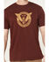 Image #3 - Thorogood Men's Wing & Wheel Short Sleeve Graphic Work T-Shirt, Dark Red, hi-res