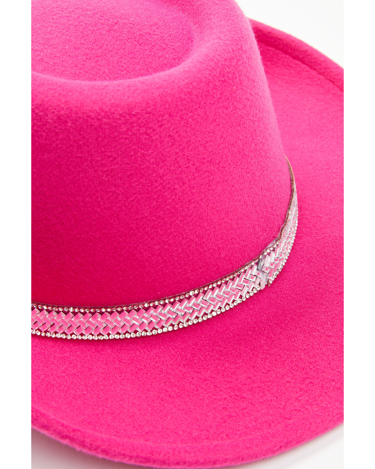 Image #2 - Shyanne Girls' O Dolly Felt Cowboy Hat, Pink, hi-res