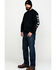 Ariat Men's FR Roughneck Skull Logo Crew Long Sleeve Work T-Shirt , Black, hi-res
