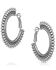 Montana Silversmiths Women's Sun Ray Hoop Earrings, Silver, hi-res