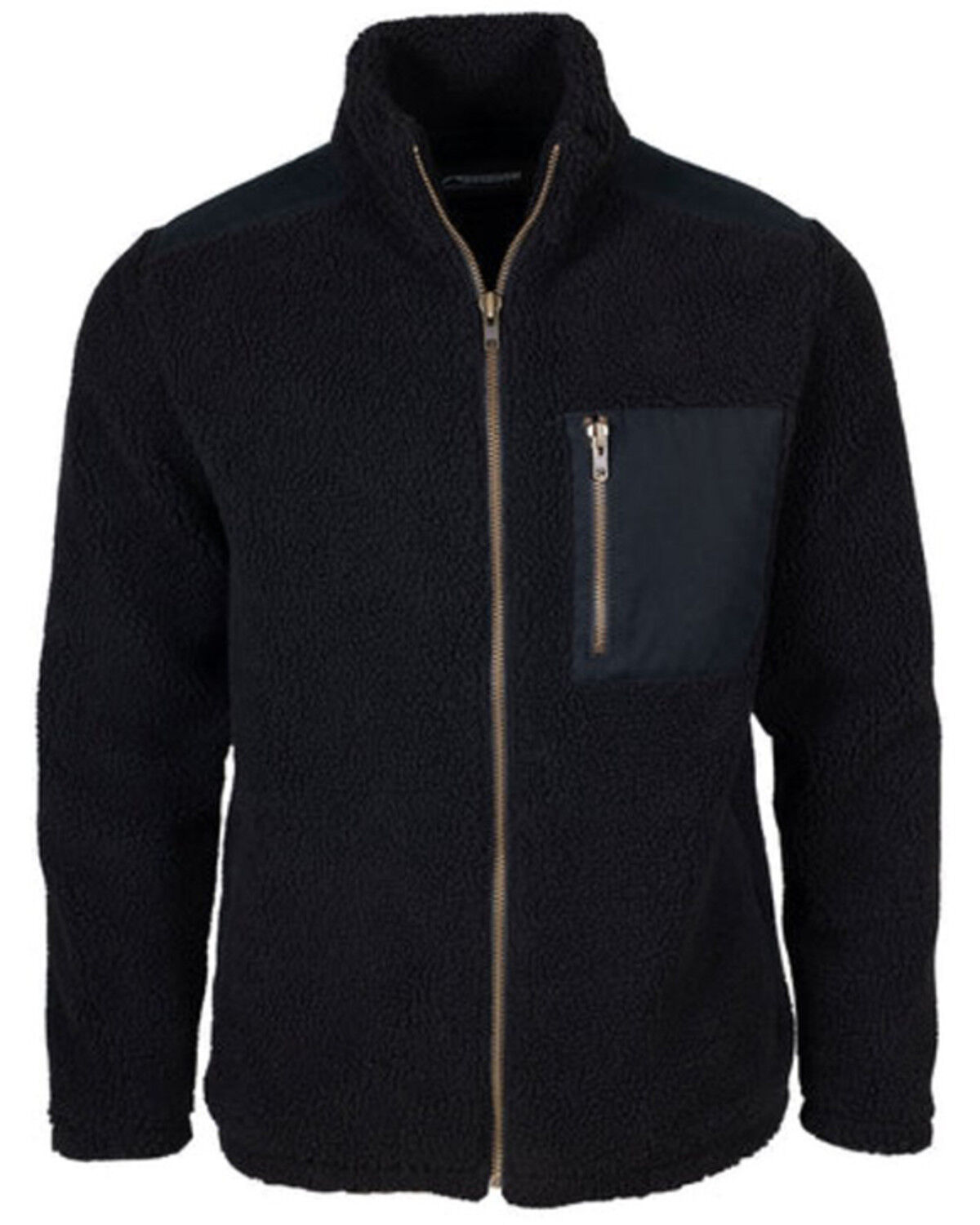 Image #1 - Mountain Khakis Men's Forge Zip-Up Jacket, Black, hi-res