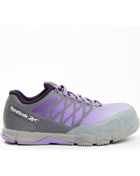 Reebok Women's Anomar Athletic Oxford Shoes - Composition Toe, Grey, hi-res