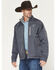 Image #2 - Cinch Men's Bonded Concealed Carry Softshell Jacket, Navy, hi-res