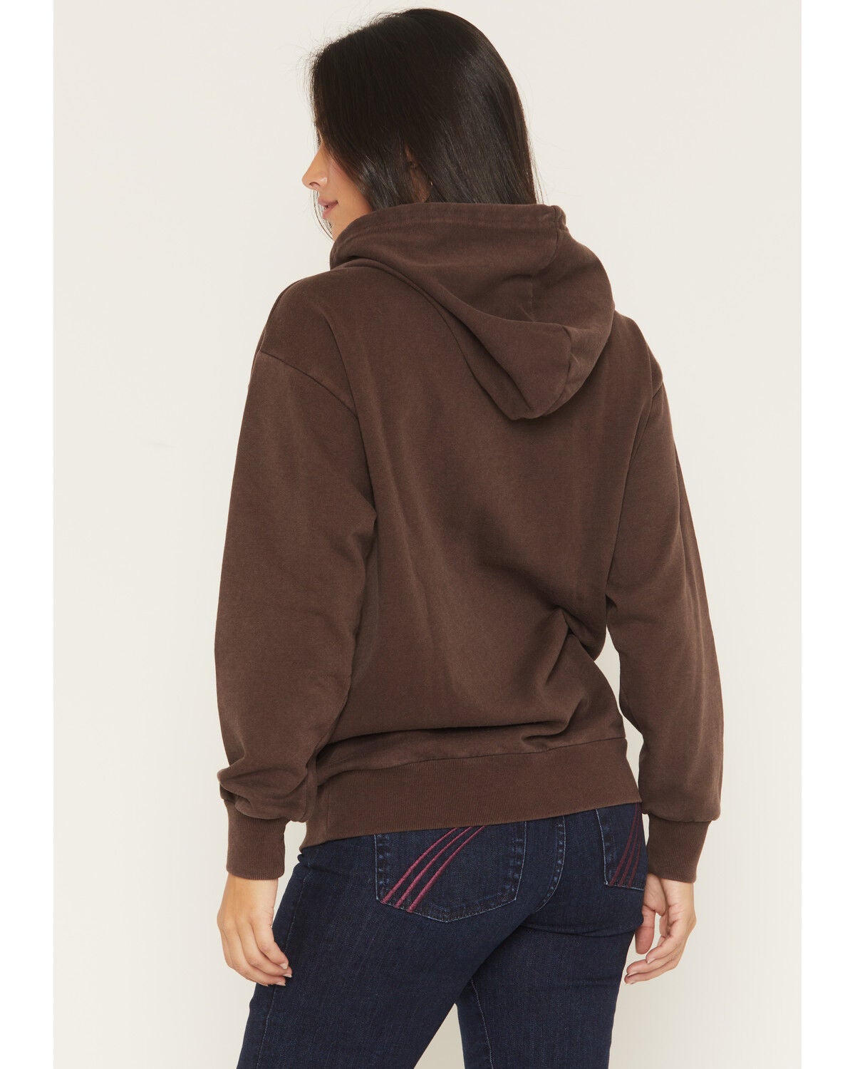 Image #4 - Youth in Revolt Women's Steer Hoodie, Brown, hi-res