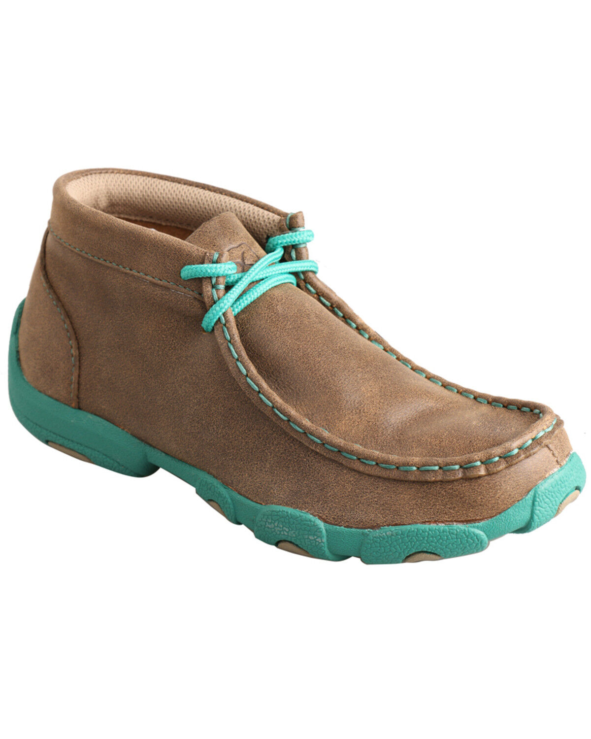 Image #1 - Twisted X Kid's Chukka Driving Mocs, Bomber, hi-res
