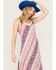 Image #2 - Wild Moss Women's Multi Print Hanky Hem Midi Dress, Multi, hi-res
