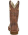 Image #4 - Double H Men's Ice Roper Western Work Boots - Composite Toe, Brown, hi-res
