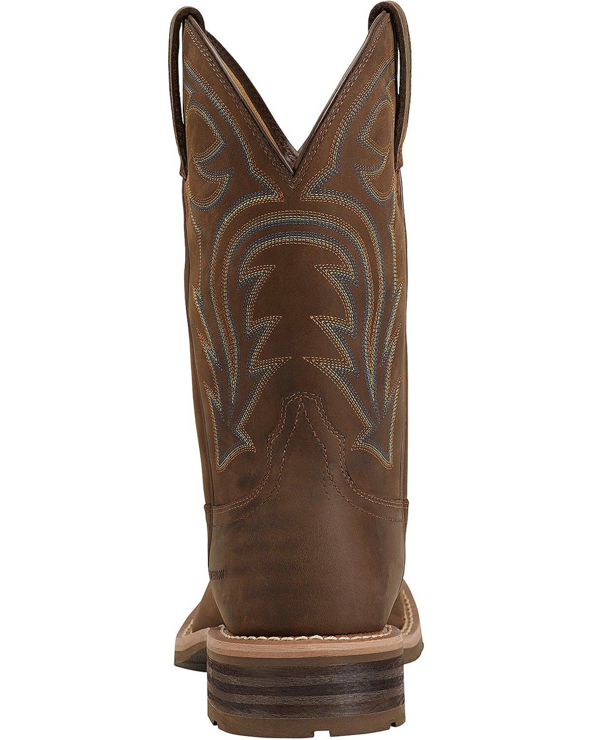 ariat pull on boots square toe